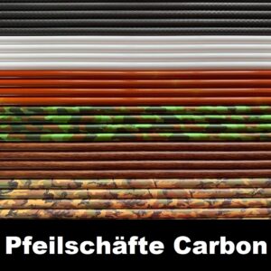 Carbon Pfeilschäfte